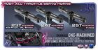 Hudy Alu Throttle Servo Horn - Ko Propo, Jr, Sanwa, Airtronics - 23T