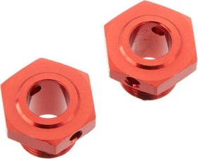 ARRMA RC AR310447 Wheel Hex Aluminum 17mm/13.6mm Red (2)