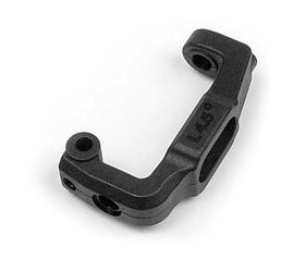 Xray Composite C-Hub Front Block, Left - Hard - Caster 4.5&deg;