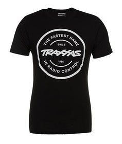 Traxxas T-shirt Black Circle Traxxas-logo (Premium Fit)