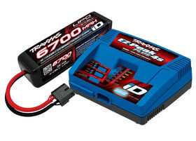 Traxxas Charger EZ-Peak Plus 8A - 4S 6700mAh Lipo Combo