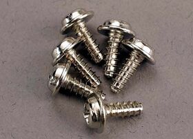 Traxxas Screws 3x8mm washerhead self-tapping (6)