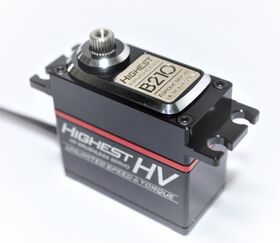 Highest B210 Torque HV Servo - 31.10kg - 0.09s