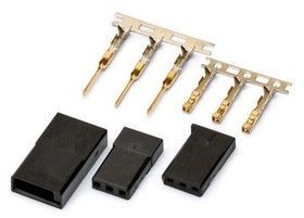 DynoMAX Connector Futaba gold plated pair