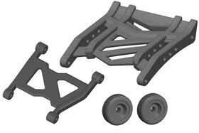 Team Corally Wheelie Bar Composite 1 Set