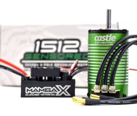 Castle Mamba X Sensor ESC With 1512-1800KV Combo