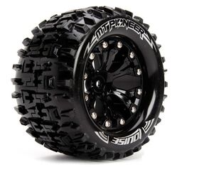 Louise MT-Pioneer 2.8" Mounted Tire - Black - 1/2 Off-set - Soft (2)
