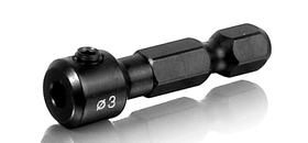 Hudy Pin Adapter &oslash; 3.0mm for El. Screwdriver