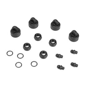 Tekno RC Shock - Cartridge Cap + Bushing Set - EB410