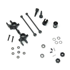 Tekno RC M6 Driveshafts and Steering Blocks for Slash/Stmpd 4×4 (front, 6mm)