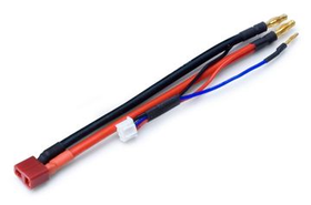 Vapextech Cable set for 2S LiPo Deans