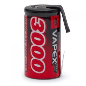 Vapex NiMh 1.2V Sub-C Kenno  - 3000 mAh  (1)
