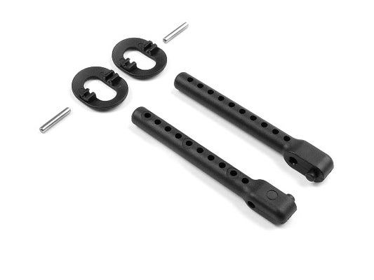 Xray Adjustable Rear Body Mount Set (+2mm)