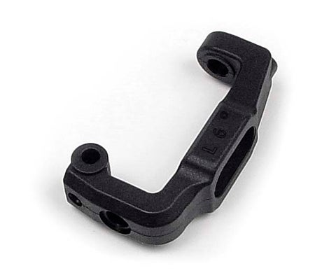 Xray Composite C-Hub Front Block, Left - Soft - Caster 6&deg;