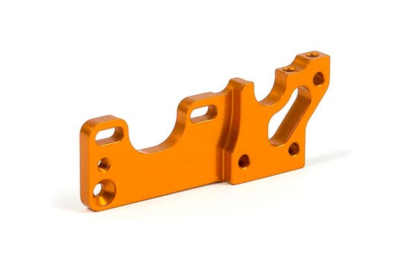 Xray T3 Alu Motor Mount Bulkhead - Orange