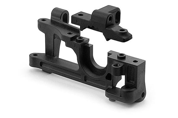 Xray Composite Lower & Upper Bulkhead Front Left