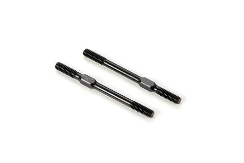 Xray Adj. Turnbuckle M4 L/R 52.5 mm - Hudy Spring Steel - V3 (2)