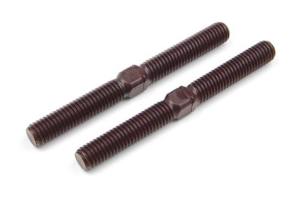 Xray Adj. Turnbuckle M5 L/R 50 mm  - Spring Steel (2)