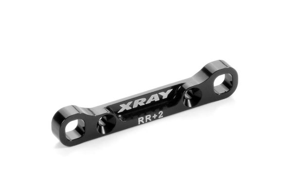 Xray Alu Rear Lower Susp. Holder +2 - Rear - 7075 T6 (5mm)