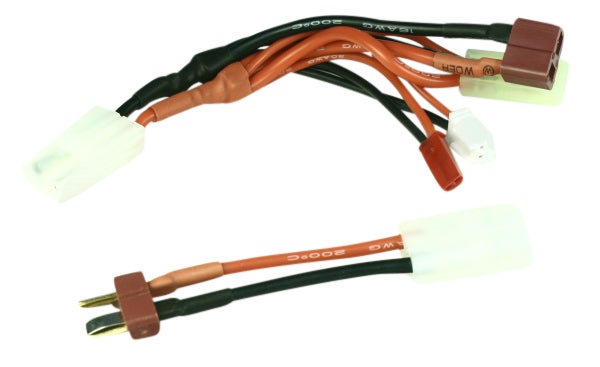 EuroRC Latausjohto Deans - Mini Tamiya - JST U&N - Balancer