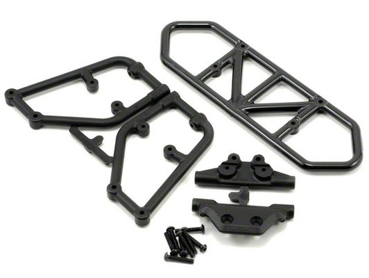 RPM Traxxas Slash 4x4 Rear Bumper - Musta