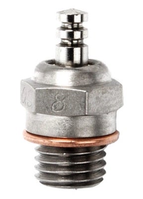 O.S. No.8 Glow Plug Medium
