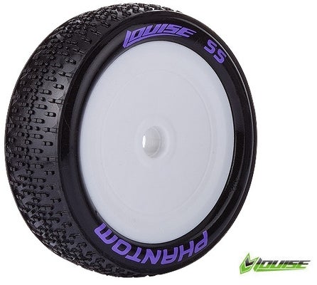 Louise E-Phantom Buggy 2WD Eturengas Valkoisella Vanteella - SuperSoft - Team Losi 22 (2)
