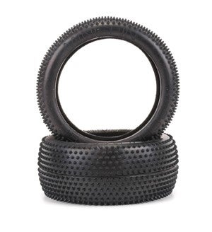 Schumacher Mini Pin 1/8 Tyre - Yellow (Pair)